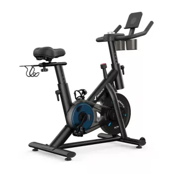 MERACH MR-S26B2-EU Spinning Bike – magnētiskā pretestība, Bluetooth, 6 kg spararats, melns