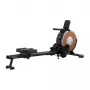 MERACH Air Rower MR-R02B9 (Melns, EU) – Magnētiskā pretestība ar 16 līmeņiem, Bluetooth 5.0, salokāms
