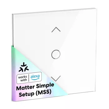 Meross MRS100MA(EU) Smart WiFi žalūziju slēdzis (Matter)