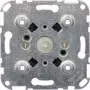 Merten 317400 System M pārslēga slēdža ieliktnis, 2 polu, 10 AX, 250 V, ieliekamais, skrūvju spailes, bez halogēniem