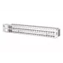 METZ CONNECT BTR E-DAT modul Patch Panel 48 portu 1.5U ekranēts Cat.6A melns 130924-00-E