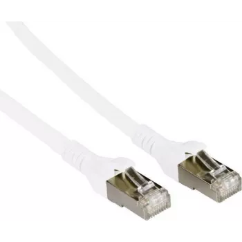 METZ CONNECT 1308455088-E Cat.6A savienojuma kabelis, RJ-45 spraudnis–spraudnis, 10GBase-T, ar zelta pārklājuma kontaktiem