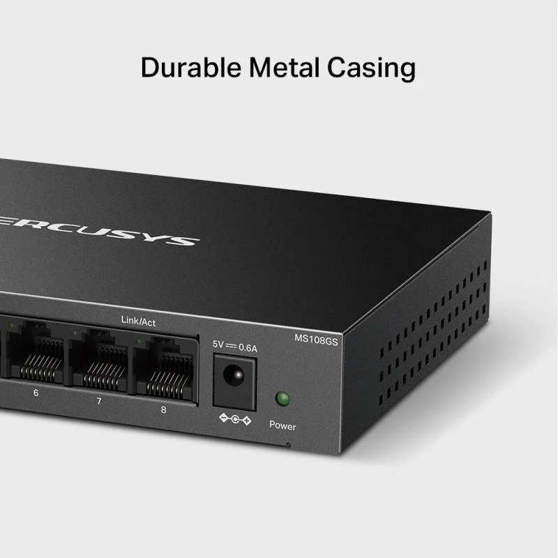 MEU Mercusys MS108G 8 portu Gigabit galda slēdzis