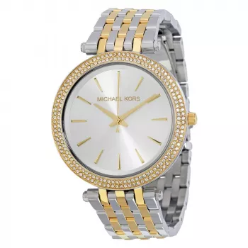 Michael Kors Darci Sieviešu Kvarca Analogais Pulkstenis MK3215 39mm Roze Zelts Nerūsējošais Tērauds