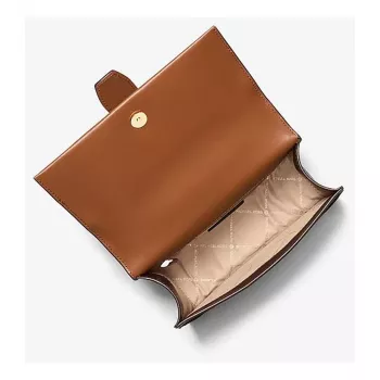 Michael Kors Greenwich Crossbody Bag 35S5GGRC1BBRO Brūna Saffiano Āda