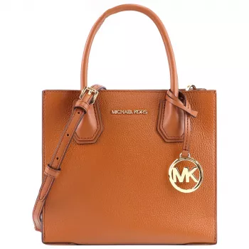 Michael Kors Greenwich Crossbody Bag Luggage Saffiano Leather 35S1GM9M2LLUG