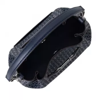 Michael Kors Jet Set Navy Signature Logo pār plecu soma 35S6S2ZC1YNAV