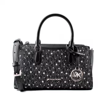 Michael Kors Jet Set Travel Crossbody Bag Black Saffiano Leather 35F5S4XM1LBLA