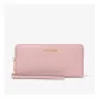 Michael Kors Jet Set Travel Powder Blush Saffiano ādas plaukstas somiņa