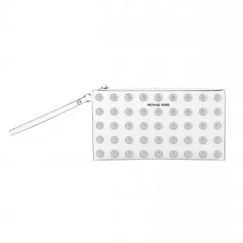 Michael Kors Jet Set Travel Saffiano Ādas Maciņš 25x14x1 cm Zelta Aparatūra