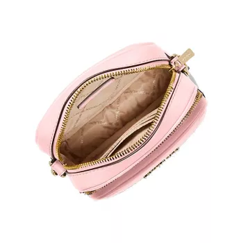 Michael Kors Jet Set Travel Shoulder Bag Crossbody Bag Powder Blush 35H3GTVC2LPOW