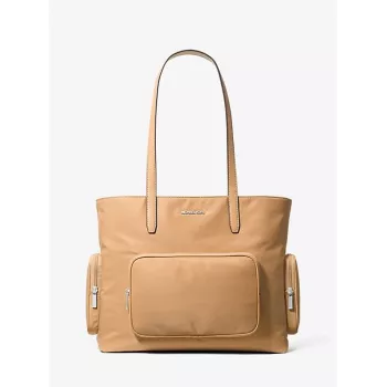 Michael Kors Jet Set Travel Tote Bag 35T5S5FT9CPEA Saffiano Leather Gold-Tone Hardware 42x30x12 cm