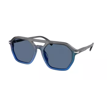 Michael Kors Vīriešu Saulesbrilles MK2251U401180 - Melns Rāmis, Pelēkas Gradienta Lēcas, 57mm