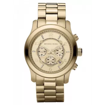 Michael Kors vīriešu pulkstenis MK8077 50mm nerūsējošā tērauda hronogrāfs