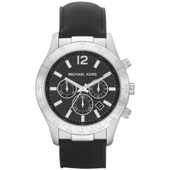 Michael Kors vīriešu pulkstenis MK8215 44mm nerūsējošais tērauds zils ciparnīca hronogrāfs