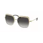 Michael Kors MK1141-10188G Sieviešu saulesbrilles – melns acetāta rāmis, pelēkas gradienta lēcas, 57mm