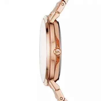 Michael Kors MK3501 Sieviešu pulkstenis no rozā zelta toņa nerūsējošā tērauda, 38 mm