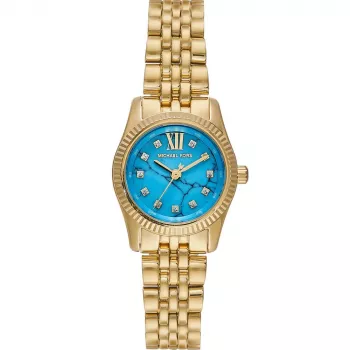 Michael Kors MK4813 Pyper Sieviešu kvarca analogais pulkstenis 26mm Nerūsējošais tērauds Sudraba krāsa