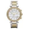 Michael Kors MK5626 Sieviešu hronogrāfa pulkstenis, rozā zelta tonēts nerūsējošais tērauds, 39 mm