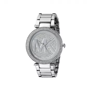 Michael Kors MK5925 Sieviešu pulkstenis ar rožu zelta tērauda korpusu un aproci, 38 mm