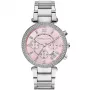 Michael Kors MK6105 Sieviešu hronogrāfa pulkstenis rozā zelta tērauda korpusā 39mm
