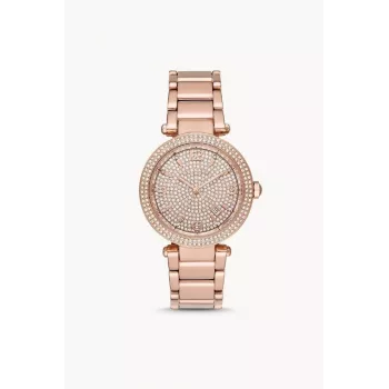 Michael Kors MK6511 Sieviešu pulkstenis no rožu zelta tērauda 38mm