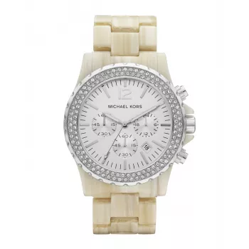 Michael Kors Parker Sieviešu pulkstenis ar hronogrāfu, rozā zelta tērauds MK5598