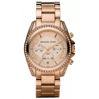 Michael Kors Parker Sieviešu Pulkstenis MK5263 39mm Rožu Zelta Tērauds