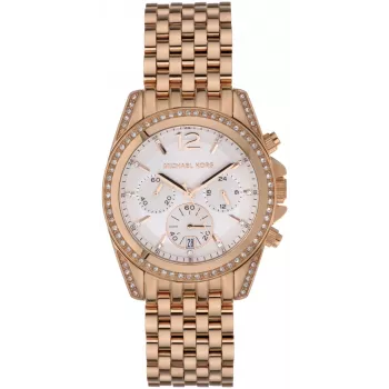 Michael Kors Parker sieviešu pulkstenis MK5836 39mm rožu zelta nerūsējošais tērauds