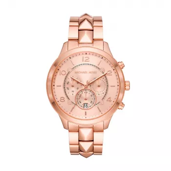 Michael Kors Pyper Sieviešu pulkstenis ar hronogrāfu, rožu zelta tērauds MK6713