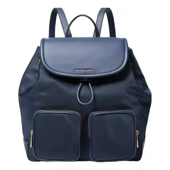 Michael Kors Raven Mugursoma 30R4GRKB7CNAV Navy Signature Canvas 30x36x17 cm