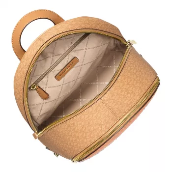 Michael Kors Raven Mugursoma Vanilla Saffiano Āda Sieviešu Vidēja 35S5GRAB6VORA