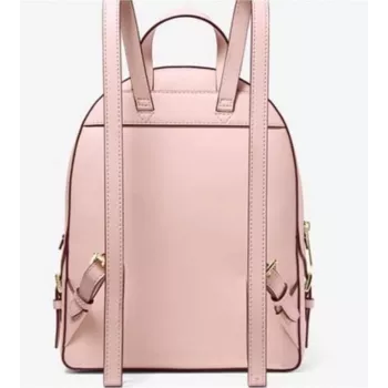 Michael Kors Slater Backpack 30x24x9 cm Powder Blush Women's Pebbled Leather