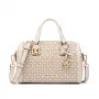 Michael Kors Sieviešu Crossbody Soma 35S6GGYC1YLTC - Brūna/Acorn Signature Coated Canvas