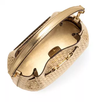 Michael Kors sieviešu Jet Set Travel pār plecu soma 35S6G2ZC1KPAL - Signature audekls, zelta toņa furnitūra