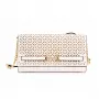 MICHAEL KORS sieviešu Jet Set Travel Saffiano ādas plecu soma 35S6G2ZC7YLTC 22x15x4cm