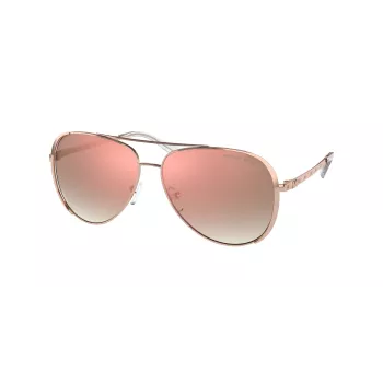 Michael Kors Women's MK1101B11086F Aviator Sunglasses 60mm