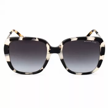 Michael Kors Women's MK2206SNOWLEO Sunglasses Snow Leopard Acetate Grey Gradient 55mm