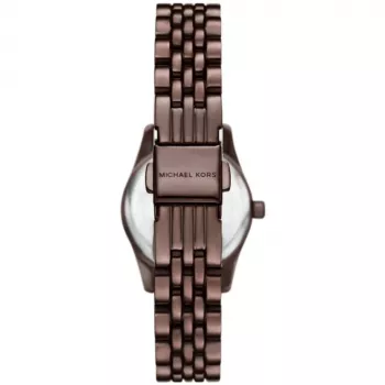 Michael Kors MK4844 26mm sieviešu pulkstenis ar nerūsējošā tērauda korpusu un sudraba ciparnīcu