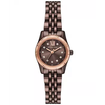 Michael Kors MK4844 26mm sieviešu pulkstenis ar nerūsējošā tērauda korpusu un sudraba ciparnīcu