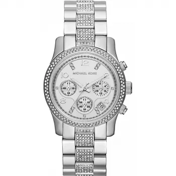 Michael Kors MK5825 Sieviešu hronogrāfs rozā zelta tērauda pulkstenis 38mm