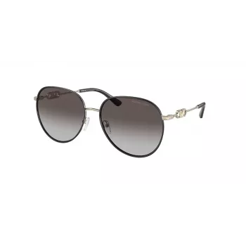 Michael Kors Sieviešu Saulesbrilles MK1128J10148G Gaiši Zelts Tumši Pelēks Gradients 58mm