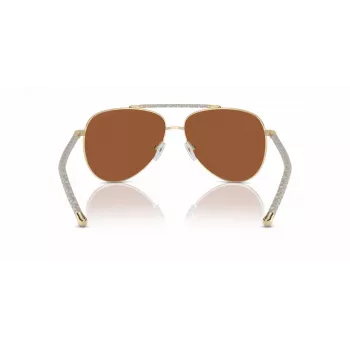 Michael Kors Sieviešu Saulesbrilles MK1146-101473 Tumši Bruņurupuča Acetāta Rāmis Brūnas Gradienta Lēcas 53/13/140 mm