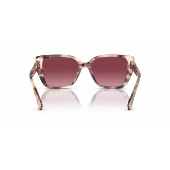 Michael Kors sieviešu saulesbrilles MK2199-39468H tumši bruņurupuču acetāta rāmis, brūnas gradienta lēcas 55mm