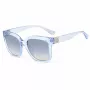 Michael Kors Sieviešu saulesbrilles MK2268UCORNFL - Kukurūzas zilā acetāta rāmis, pelēkas gradienta lēcas, 54 mm