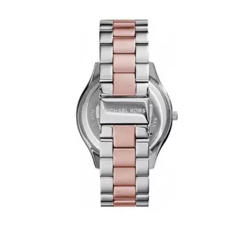 Michael Kors MK3204B sieviešu kvarca pulkstenis, 34 mm, sudraba balts ciparnīca