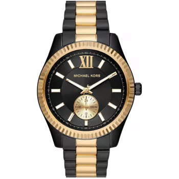 Michael Kors MK8948 Michael Kors unisex kvarca pulkstenis, 45 mm, melns