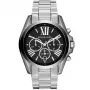 Michael Kors MK5705 vīriešu kvarca pulkstenis, 42 mm, sudraba/melns ciparnīca