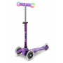 Micro Mini Deluxe LED Magic Aqua 3-Wheel Kick Scooter