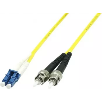 MicroConnect LC/PC uz ST/PC 10m 9/125 vienmodas dupleksais optiskais kabelis